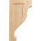 Ekena Millwork 3 1/8"W x 10"D x 18"H Extra Large Rockport Wood Corbel, Red Oak CORW03X10X18RKRO - alternate 4